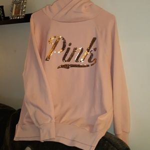 Pink Victoria's secret hoodie